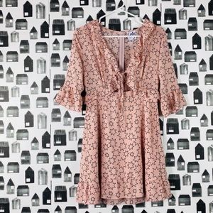 Lola May | Dress - ruffled, star print